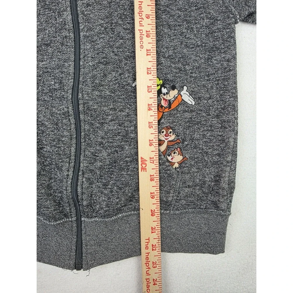 Walt Disney World Parks Youth XL Hoodie Jacket Mickey Goofy Embroidered‎ 2019